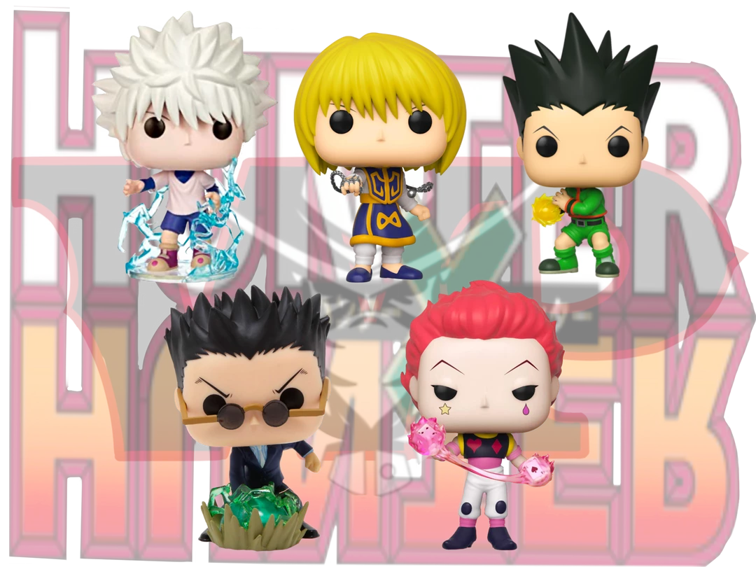 Hunter X Hunter Bundle Of (5) Common Funko Pop! Vinyl Figures 1 Hunter X Hunter Bundle Of (5) Common Funko Pop! Vinyl Figures