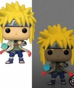 Funko New Arrivals Pop! Animation - Naruto: Shippuden - Minato W/ Chance Of Chase (Glow) Exclusive