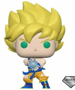 Funko Exclusives Pop! Animation - Dragon Ball Z - SS Goku W/ Kamehameha Wave (Diamond Coll / Glitter) Exclusive