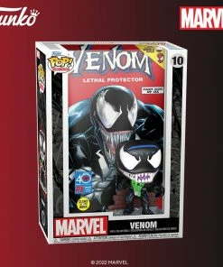 Funko Pre-Orders Marvel Venom Glow-in-the-Dark Pop! Lethal Protector Comic Cover Vinyl Figure - Previews Exclusive