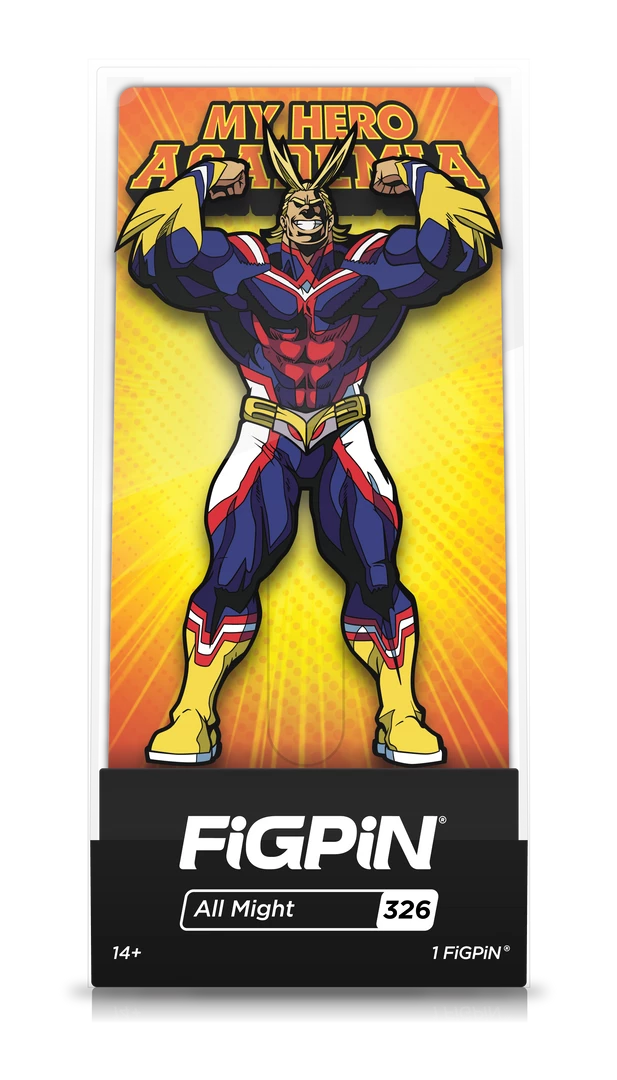 My Hero Academia: All Might FiGPiN #326 2 My Hero Academia: All Might FiGPiN #326