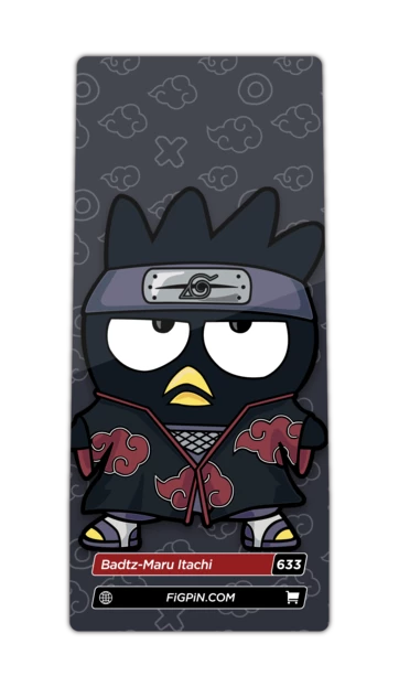 Naruto Shippuden X Hello Kitty: Badtz-Maru Itachi FiGPiN #633 3 Naruto Shippuden X Hello Kitty: Badtz-Maru Itachi FiGPiN #633