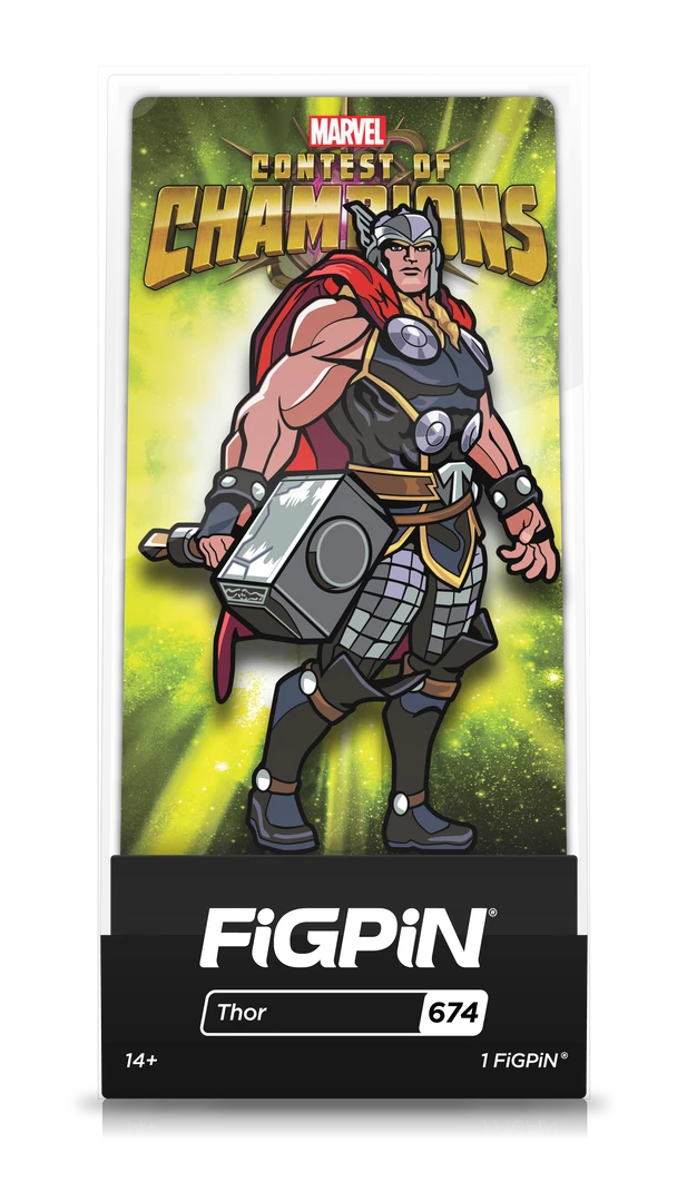 Marvel: Contest Of Champions Thor FiGPiN #674 2 Marvel: Contest Of Champions Thor FiGPiN #674
