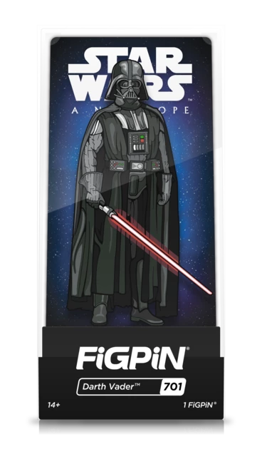 New Arrivals Star Wars A New Hope: Darth Vader FiGPiN #701 2 New Arrivals Star Wars A New Hope: Darth Vader FiGPiN #701