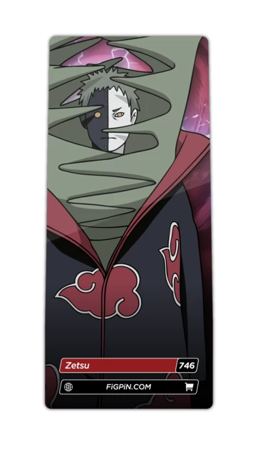 Naruto Shippuden: Zetsu FiGPiN #746 3 Naruto Shippuden: Zetsu FiGPiN #746