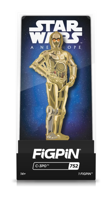 New Arrivals Star Wars A New Hope: C-3PO FiGPiN #752 2 New Arrivals Star Wars A New Hope: C-3PO FiGPiN #752