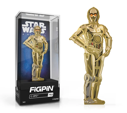New Arrivals Star Wars A New Hope: C-3PO FiGPiN #752 4 New Arrivals Star Wars A New Hope: C-3PO FiGPiN #752