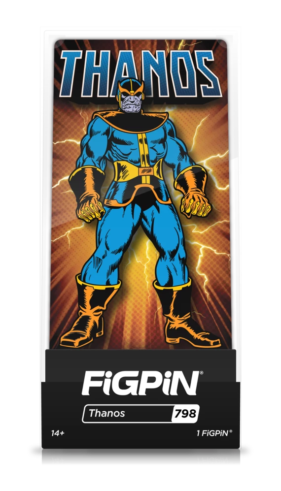 Marvel Classic Thanos FiGPiN #798 2 Marvel Classic Thanos FiGPiN #798