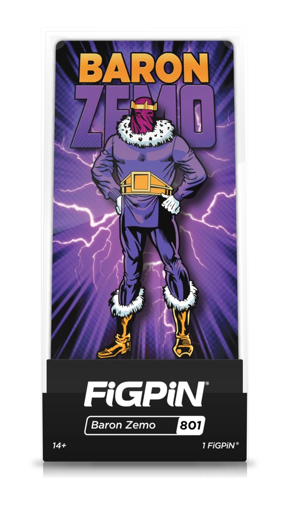 Marvel Classic Baron Zemo FiGPiN #801 New Arrivals 2 Marvel Classic Baron Zemo FiGPiN #801 New Arrivals