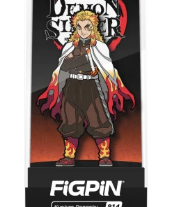 Demon Slayer Kyojuro Rengoku FiGPiN #814 Exclusive Limited Edition (Glitter)