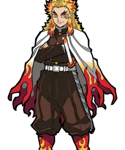 Demon Slayer Kyojuro Rengoku FiGPiN #814 Exclusive Limited Edition (Glitter)