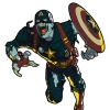 What If...? Zombie Captain America FiGPiN #817