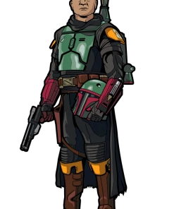 New Arrivals Star Wars: The Book Of Boba Fett - Boba Fett Classic Enamel FiGPiN #861