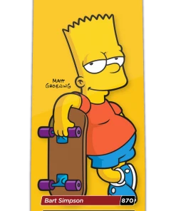 The Simpsons Bart Simpson With Skateboard FiGPiN Classic 3-Inch Enamel Pin