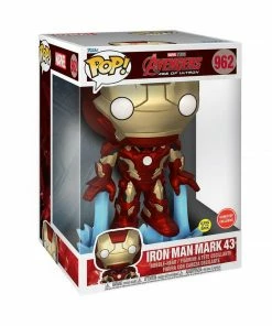 New Arrivals Funko Pop! Jumbo: Iron Man Glow In The Dark 10-Inch Vinyl Figure GameStop Exclusive