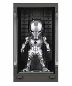 Beast Kingdom New Arrivals Iron Man 3 MEA-015 Iron Man MK II Action Figure With Hall Of Armor Display - Previews Exclusive