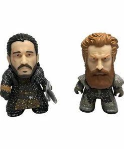 Titan Merchandise New Arrivals GOT Jon Snow And Tormund Snowy 3-Inch Titan Vinyl Figure 2-Pack - 2018 Convention Exclusive