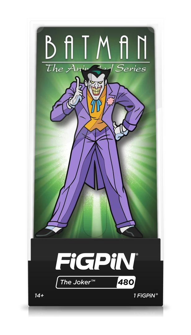 Batman The Animated Series: The Joker FiGPiN #480 2 Batman The Animated Series: The Joker FiGPiN #480