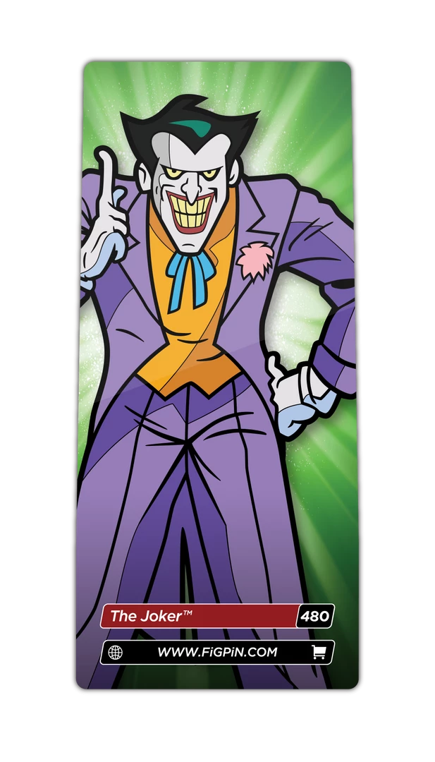 Batman The Animated Series: The Joker FiGPiN #480 3 Batman The Animated Series: The Joker FiGPiN #480