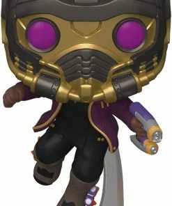 Funko New Arrivals Marvel's What If T'Challa Star-Lord Pop! Vinyl Figure