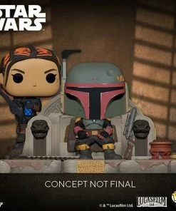 Funko New Arrivals Star Wars: The Mandalorian Boba Fett And Fennec Shand Pop! Moment