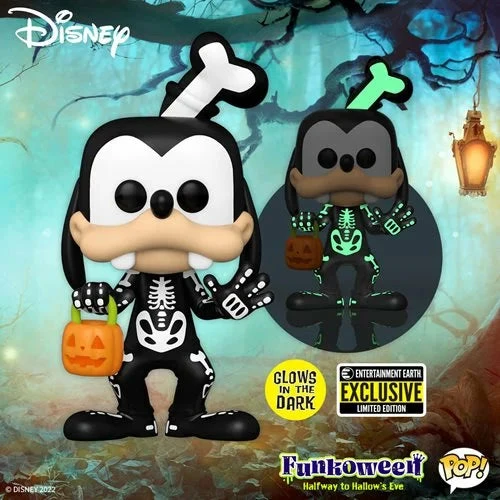 Funko Pre-Orders Disney Skeleton Goofy Glow-in-the-Dark Pop! Vinyl Figure - EE Exclusive 2 Funko Pre-Orders Disney Skeleton Goofy Glow-in-the-Dark Pop! Vinyl Figure - EE Exclusive
