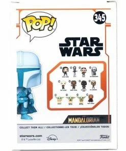 Funko New Arrivals Star Wars: The Mandalorian Hologram Glow-in-the-Dark Pop! Vinyl Figure - EE Exclusive