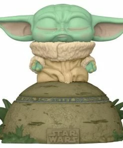 Funko Star Wars: The Mandalorian The Child Using The Force Deluxe Pop! Vinyl Figure With Lights And Sound