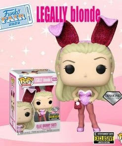 Funko Legally Blonde Elle Woods Bunny Diamond Glitter Pop! Vinyl Figure – EE Exclusive