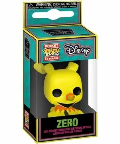 Funko The Nightmare Before Christmas Zero Blacklight Pocket Pop! Key Chain
