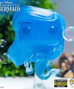 Funko The Little Mermaid Ariel Blue Translucent Pop! Vinyl Figure - EE Exclusive