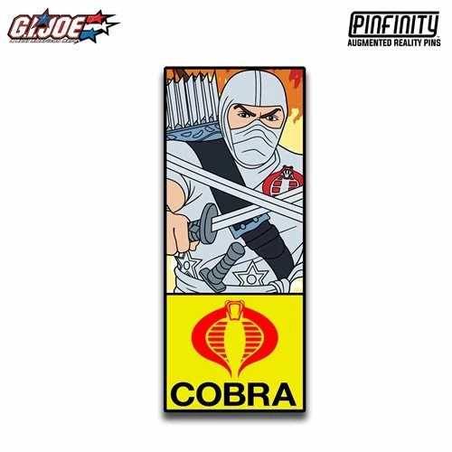 Pinfinity G.I. Joe Storm Shadow Augmented Reality Enamel Pin 2 Pinfinity G.I. Joe Storm Shadow Augmented Reality Enamel Pin