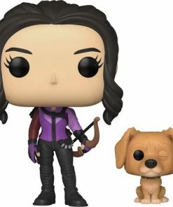 Funko Pre-Orders Hawkeye Kate Bishop With Lucky The Pizza Dog Pop! Vinyl Figure And Buddy