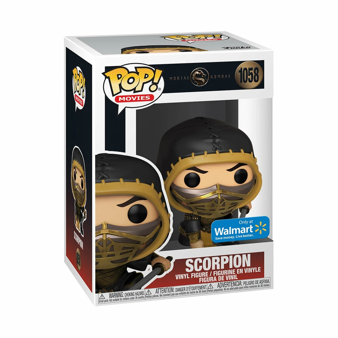 Funko Exclusives Mortal Kombat 2021 Scorpion Exclusive Pop! Vinyl Figure (Action Pose) 2 Funko Exclusives Mortal Kombat 2021 Scorpion Exclusive Pop! Vinyl Figure (Action Pose)