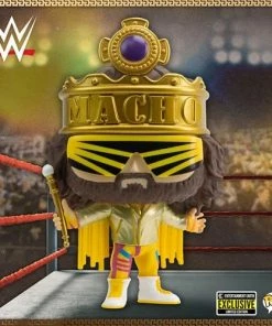 Funko New Arrivals WWE King Macho Man Metallic Pop! Vinyl Figure - EE Exclusive