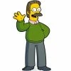 The Simpsons Ned Flanders FiGPiN Classic 3-Inch Enamel Pin New Arrivals