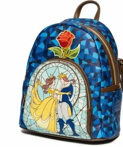Loungefly Beauty And The Beast Stained-Glass Window Mini-Backpack - EE Exclusive