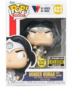 Funko Wonder Woman 80th Anniversary White Lantern Glow-in-the-Dark Pop! Vinyl Figure - EE Exclusive