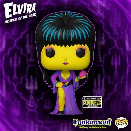 Funko Elvira Black Light Pop! Vinyl Figure - EE Exclusive 3 Funko Elvira Black Light Pop! Vinyl Figure - EE Exclusive
