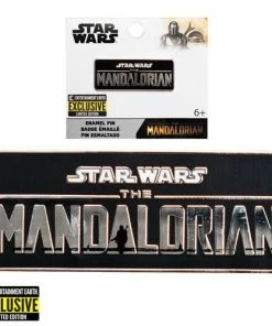 Loungefly Star Wars: The Mandalorian Series Logo Enamel Pin - EE Exclusive