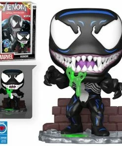 Funko Pre-Orders Marvel Venom Glow-in-the-Dark Pop! Lethal Protector Comic Cover Vinyl Figure - Previews Exclusive