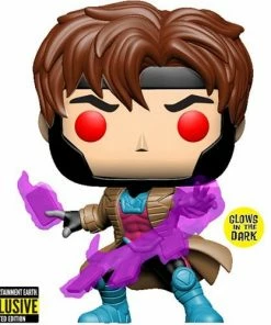 Funko New Arrivals X-Men Gambit Glow-in-the-Dark Pop! Vinyl Figure - EE Exclusive