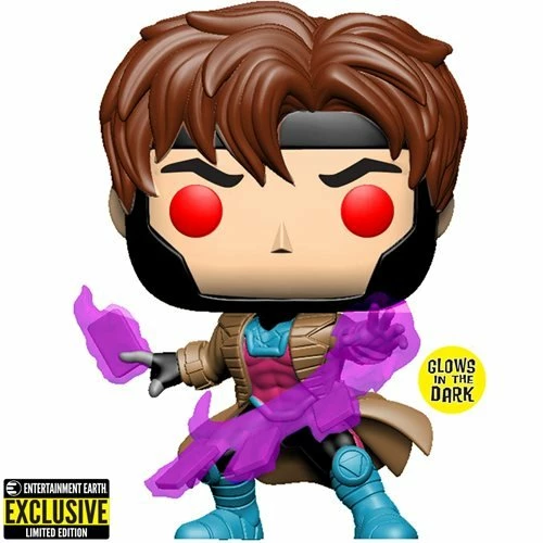 Funko New Arrivals X-Men Gambit Glow-in-the-Dark Pop! Vinyl Figure - EE Exclusive 1 Funko New Arrivals X-Men Gambit Glow-in-the-Dark Pop! Vinyl Figure - EE Exclusive