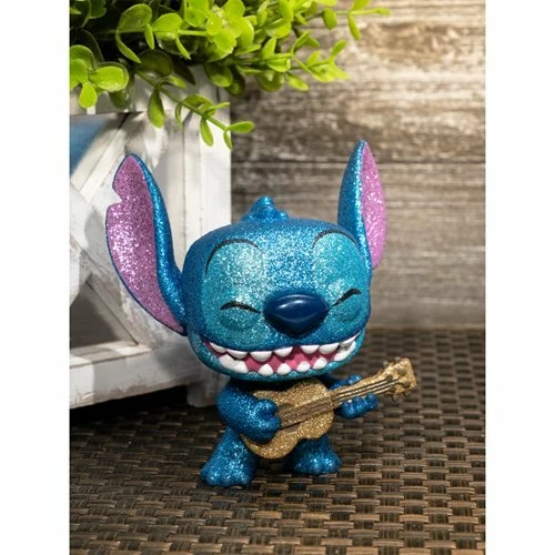Funko New Arrivals Lilo & Stitch Stitch With Ukulele Diamond Glitter Pop! Vinyl Figure - EE Exclusive 10 Funko New Arrivals Lilo & Stitch Stitch With Ukulele Diamond Glitter Pop! Vinyl Figure - EE Exclusive