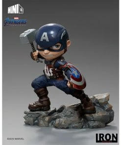 Iron Studios Avengers: Endgame Captain America MiniCo. Vinyl Figure New Arrivals