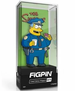 New Arrivals The Simpsons Chief Clancy Wiggum FiGPiN Classic 3-Inch Enamel Pin