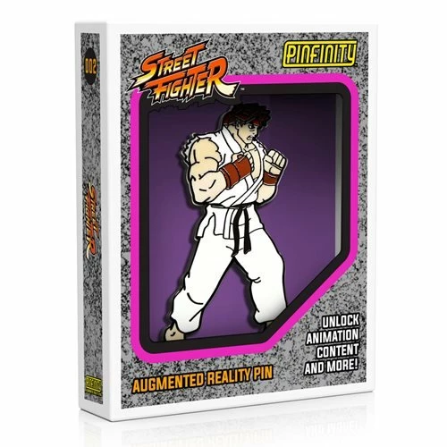 Pinfinity Street Fighter Ryu Augmented Reality Enamel Pin New Arrivals 3 Pinfinity Street Fighter Ryu Augmented Reality Enamel Pin New Arrivals