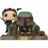 Funko New Arrivals Star Wars: The Mandalorian Boba Fett And Fennec Shand Pop! Moment