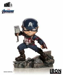 Iron Studios Avengers: Endgame Captain America MiniCo. Vinyl Figure New Arrivals