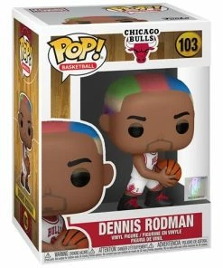 Funko NBA: Legends Dennis Rodman (Bulls Home) Pop! Vinyl Figure